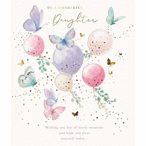 Picture of TO A WONDERFUL DAUGHTER ON YOUR BIRTHDAY CARD